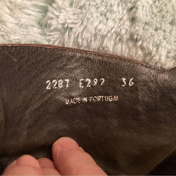 Fidji Brown Leather Boots - Picture 5 of 9